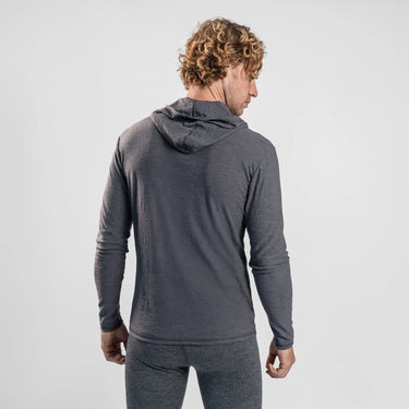 mens outdoor clothing sun hoodie color gray