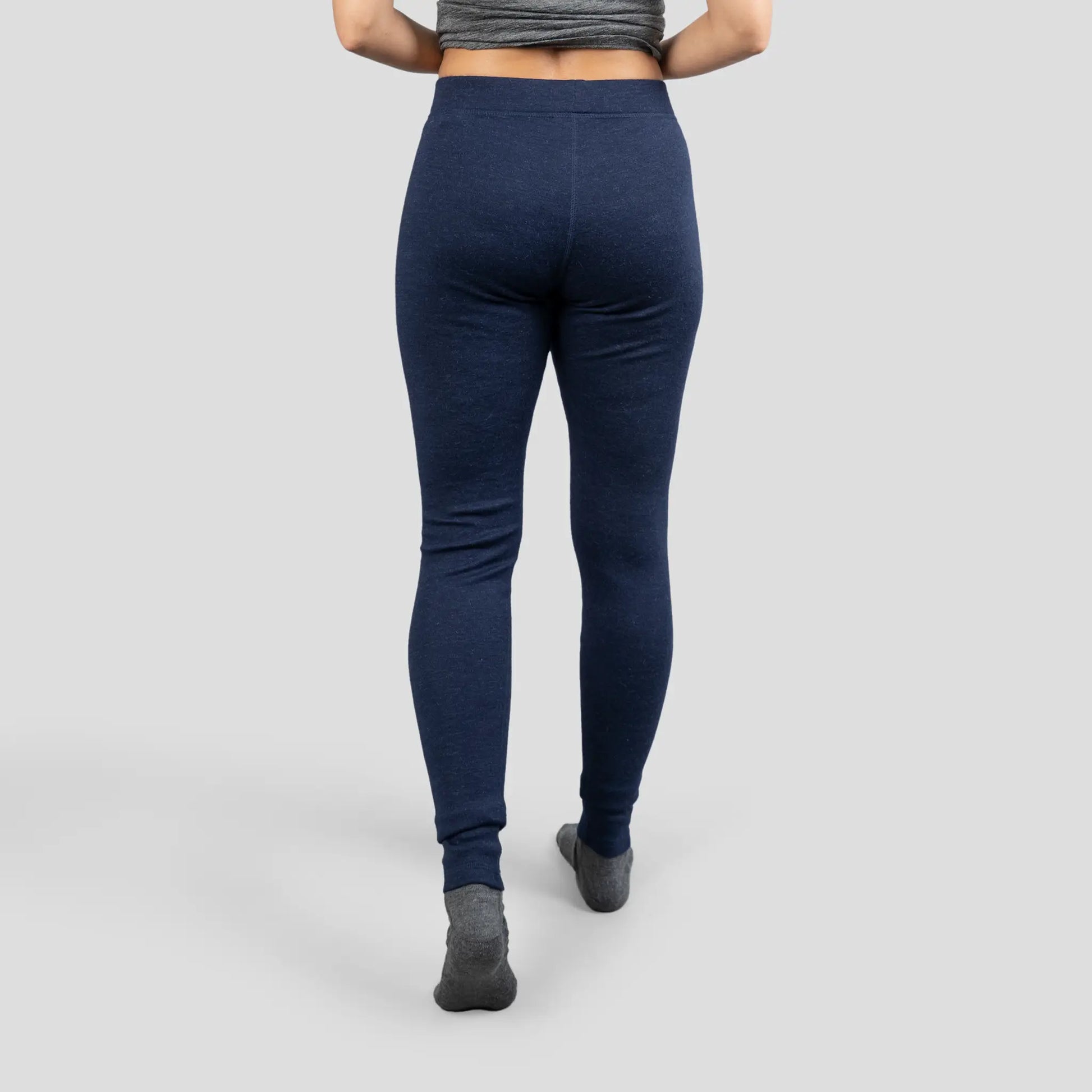 womens commfortale fit leggings lightweight color navy blue